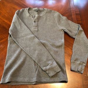 J. Crew Mercantile Waffle Henley